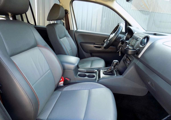 Volkswagen Amarok cena 77999 przebieg: 330000, rok produkcji 2015 z Legionowo małe 596